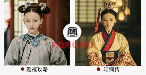 同一演员在延禧攻略和皓镧传的不同扮相,差别有点大
