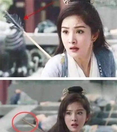 穿帮镜头,赵丽颖和易烊千玺都成了经典,网友导演能走点心啊
