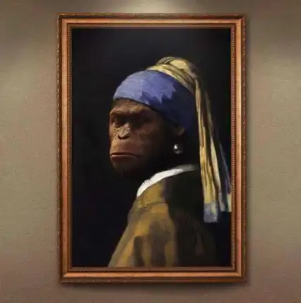 收集戴珍珠耳环的少女衍生补喝珍珠奶茶的少...
