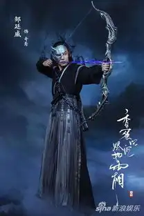 香蜜首开探班邹廷威穿黑色长袍展神秘感十足