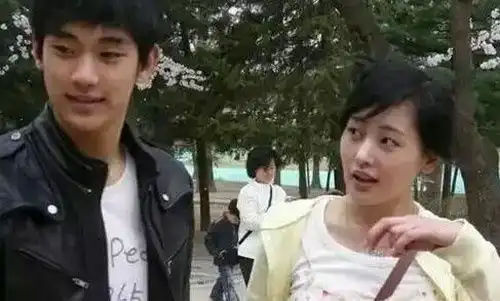 张天爱旧照曝光,和现在简直胖若两人,跟金秀贤站一起像两个素人