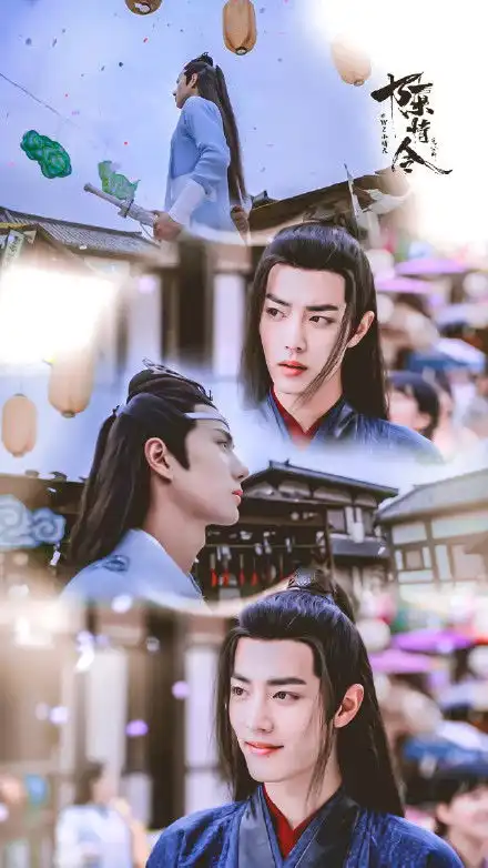 陈情令壁纸你一开口我就笑,我一笑,剑就不稳了