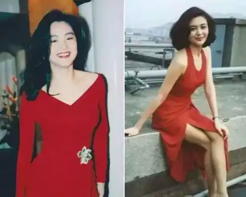 看看朱茵张曼玉25年前的穿搭,甩现在很多女星一条街好吗