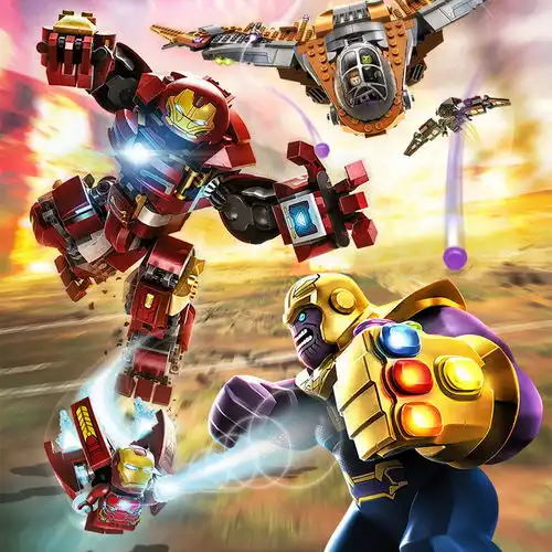 乐高复仇者联盟3超级英雄钢铁侠机甲积木灭霸反浩克装甲拼装玩具6