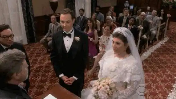 11年过去,谢耳朵和艾米终于结婚大结局真的是甜蜜暴击