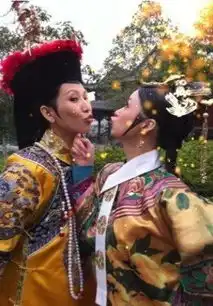 甄嬛传幕后照曝光后宫女人戏内斗狠戏外笑
