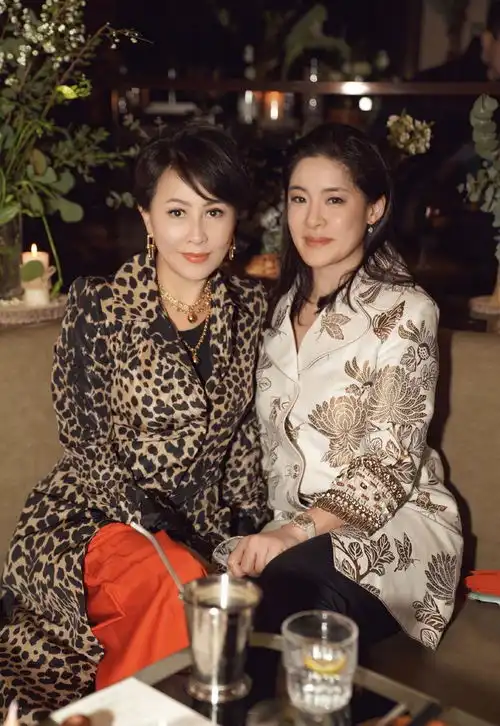 刘嘉玲同框何超莲区别乍显,年轻依旧不值一提56岁妆容精致