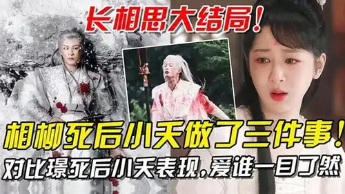 长相思2相柳死后小夭做三件事,对比璟死后她更爱谁一目了然