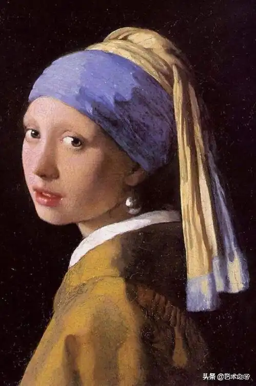 寡姐早期作品带珍珠耳环的少女赏析
