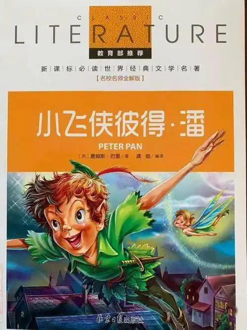 阅读推荐小飞侠彼得潘放飞孩子想象力的童话