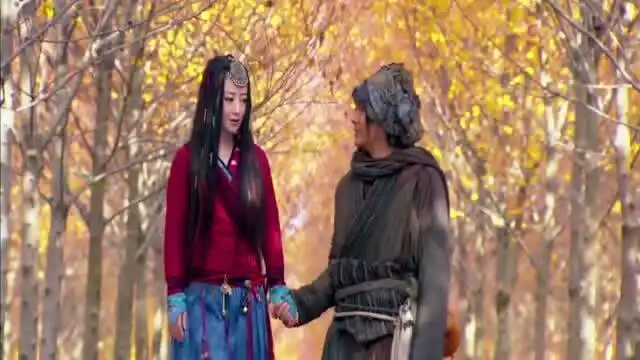 新神雕侠侣所谓日久生情,秋意浓和洪七公一起散步,神仙剧情太浪漫
