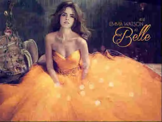 迪斯尼美女与野兽赫敏成最美贝儿
