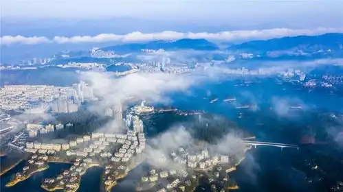 这个角度美到你认不出,千岛湖竟是这样的天空之城