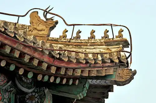 皇家园林颐和园二十八廓如亭
