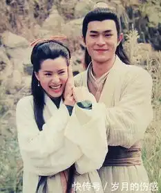 金庸先生95版神雕侠侣幕后照杨过四处卖萌,小龙女张嘴大笑
