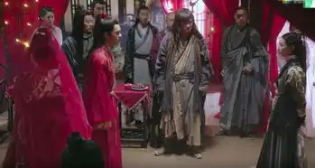 倚天屠龙记大婚花絮,没想到周芷若那么调皮,盖头突然滑落