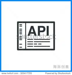 矢量图的应用程序编程接口图标线平艺术,符号标志站酷海洛创意正版图片,视频,音乐素材交易平台shutterstock中国独家合作伙伴站酷旗下品牌