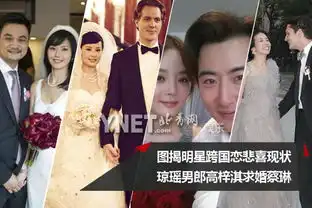 撒贝宁新恋情曝光搭外籍女友盘点明星跨国恋