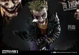 prime1studiodc漫画leebermejo黑暗风格joker小丑雕像
