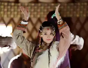 射雕英雄传大漠公主代文雯首秀蒙古舞