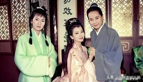 重温白娘子传奇幕后剧照,方知许仙颜值不低于白娘子
