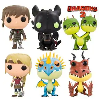 正版funkopop驯龙记驯龙高手2电影玩偶公仔模型手办车载公仔
