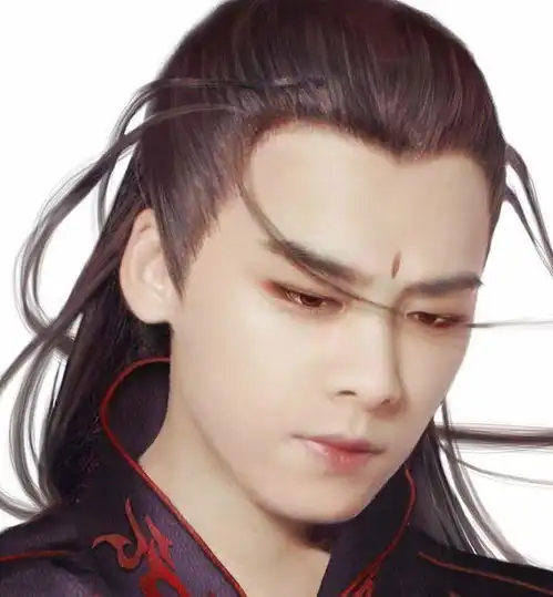 在额头画花的男明星古装造型,朱一龙太仙,乔振宇经典