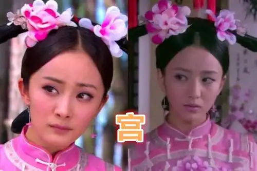 当女明星遇到同一造型,杨幂赢了两次,最后一对双赢
