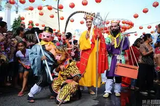 高清世界各地华人庆祝新年大红灯笼高高挂