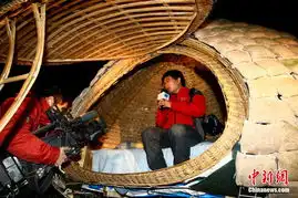 一北漂男子自建蛋形蜗居造型曝光
