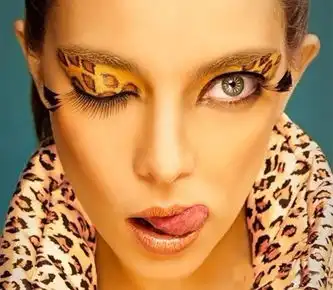 组图绮丽眼妆冲击你的视觉