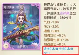 大话西游手游新人选择变身卡必看平民变身卡推荐