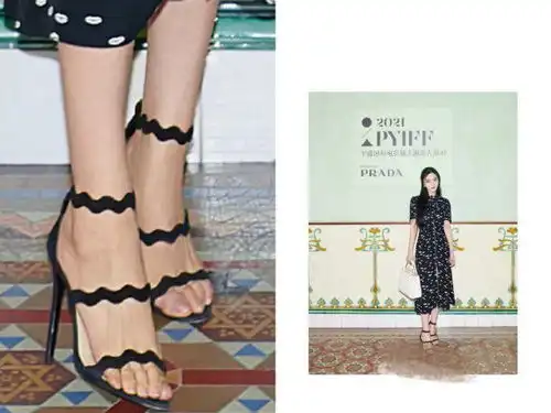 范冰冰终于走上电影节红毯不敢高调只能穿碎花裙,还好没翻车
