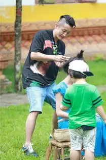 爸爸去哪儿云南站剧照曝光老爸满脸泥巴变发廊小哥