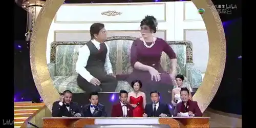 陈豪,黎耀祥,郭晋安,谢天华反串的名媛望族好逗啊
