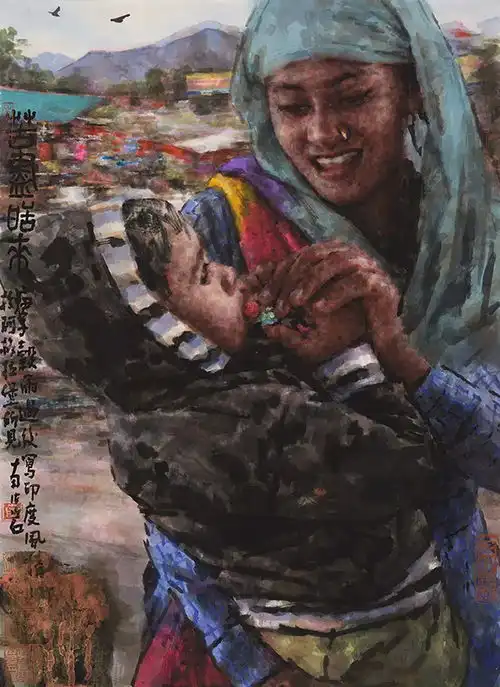 南海岩丹青追梦水墨本色中国当代书画名家个人云展览
