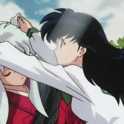 犬夜叉头像情侣高清图片犬夜叉桔梗和杀生丸cp头像帅气