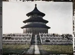 中国罕见最早的一批彩色照片
