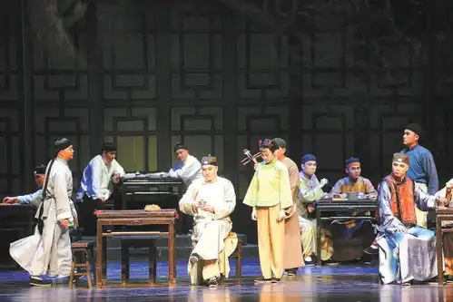 北大上演京味儿茶馆学生探秘北京曲剧幕后
