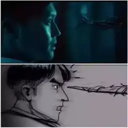 破32亿的战狼2,手稿竟是一个烟台90后在校生画的