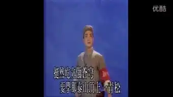 要学那泰山顶上一青松