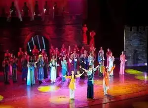 预告射雕英雄传大型武侠舞剧