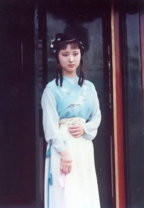 87版红楼梦林黛玉从未公开的照片,太美了
