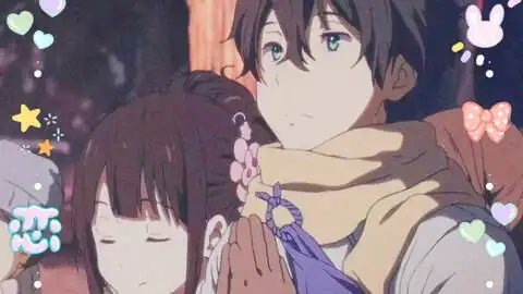 温温柔柔的动漫头像有犬夜叉借东西的小人冰菓