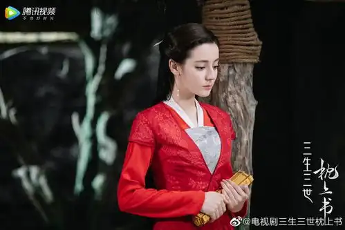 200228迪丽热巴三生三世枕上书剧照公开热巴披风造型清纯动人