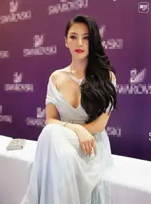 太性感张雨绮用实力告诉世界,什么才是深v露沟
