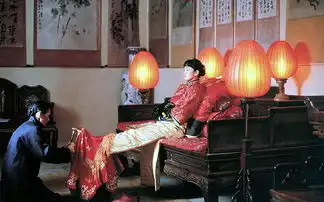 大红灯笼高高挂剧照灯笼