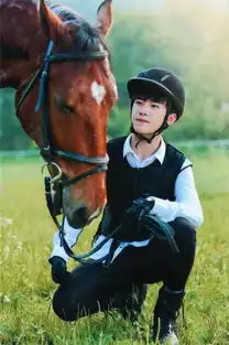 易烊千玺骑马照
