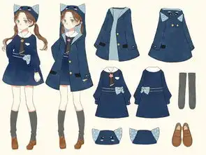令人怦然心动的好看水手服连衣裙动漫少女
