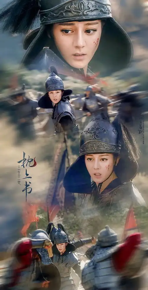 迪丽热巴9款毁颜值古装造型枕上书面具吓坏网友,美人制造发髻丑翻